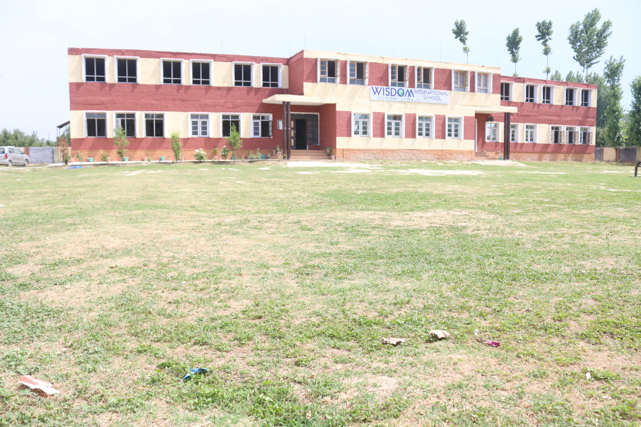 Wisdom International School campus in Wathora Sheikhpora Chadoora Budgam