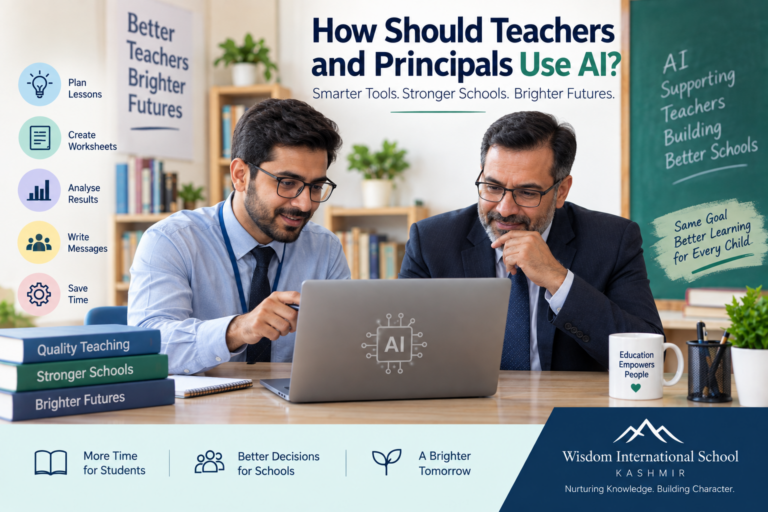 AI for teachers and school principals in education